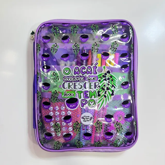Pasta Colegial Açaí 💜