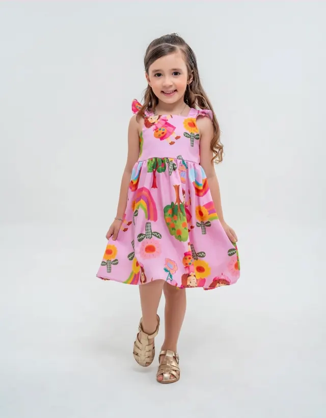Vestido Pintando Sonhos