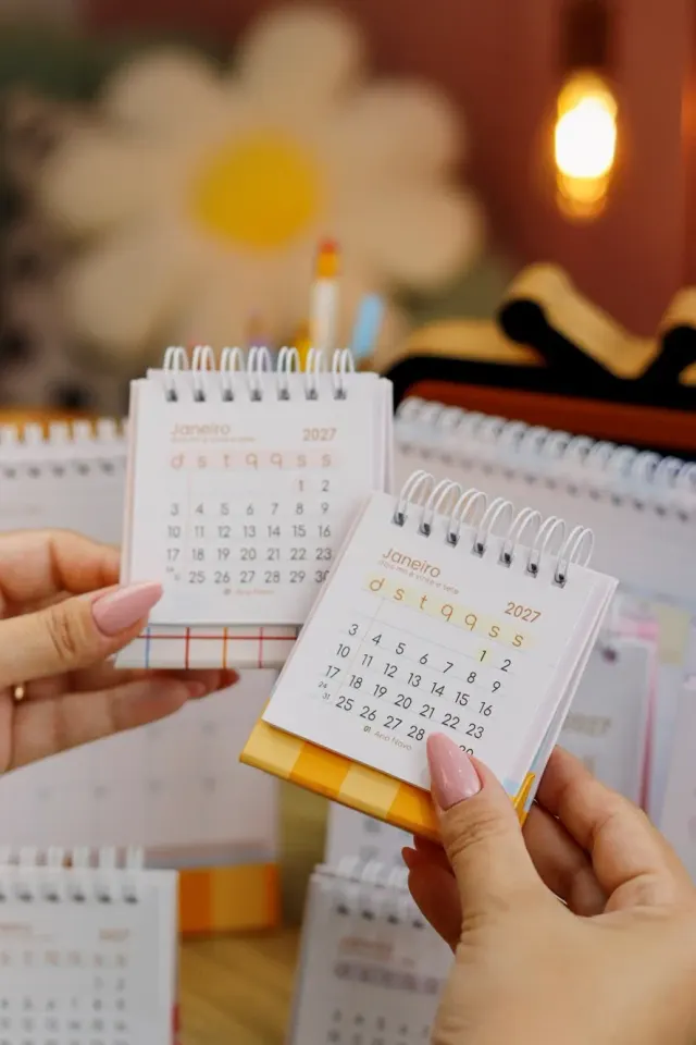 Mini calendário 2027
