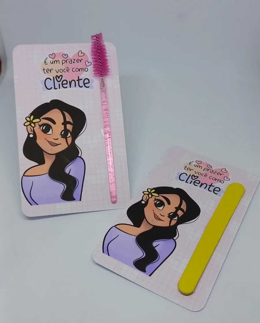 🎁 20 TAGS MIMO ESCOVILHA CÍLIOS OU LIXINHAS