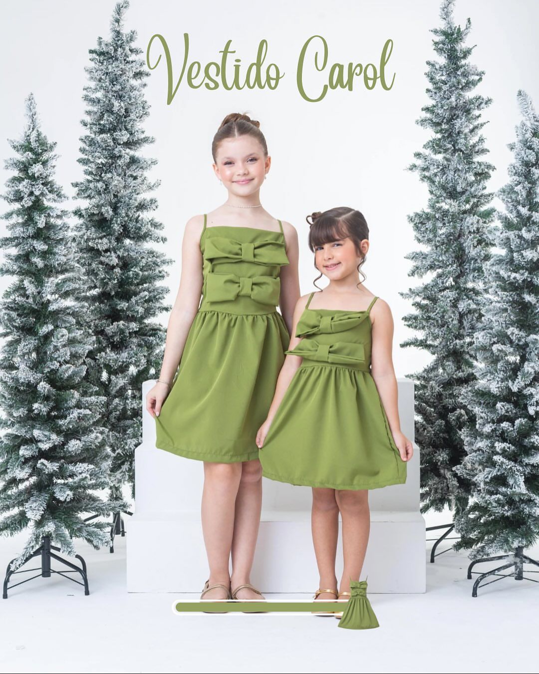 Vestido Carol Verde 