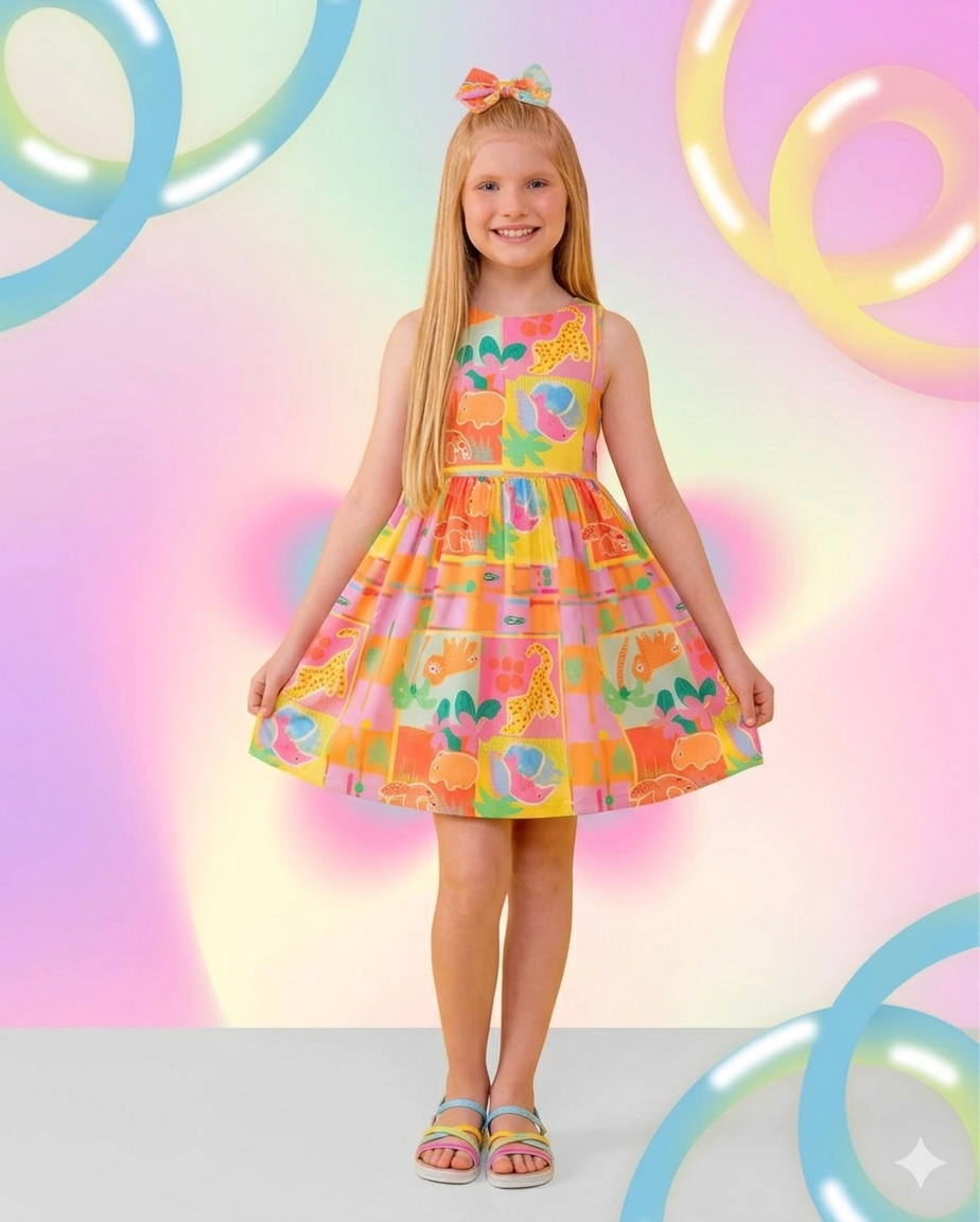 Vestido Olivia Safari 