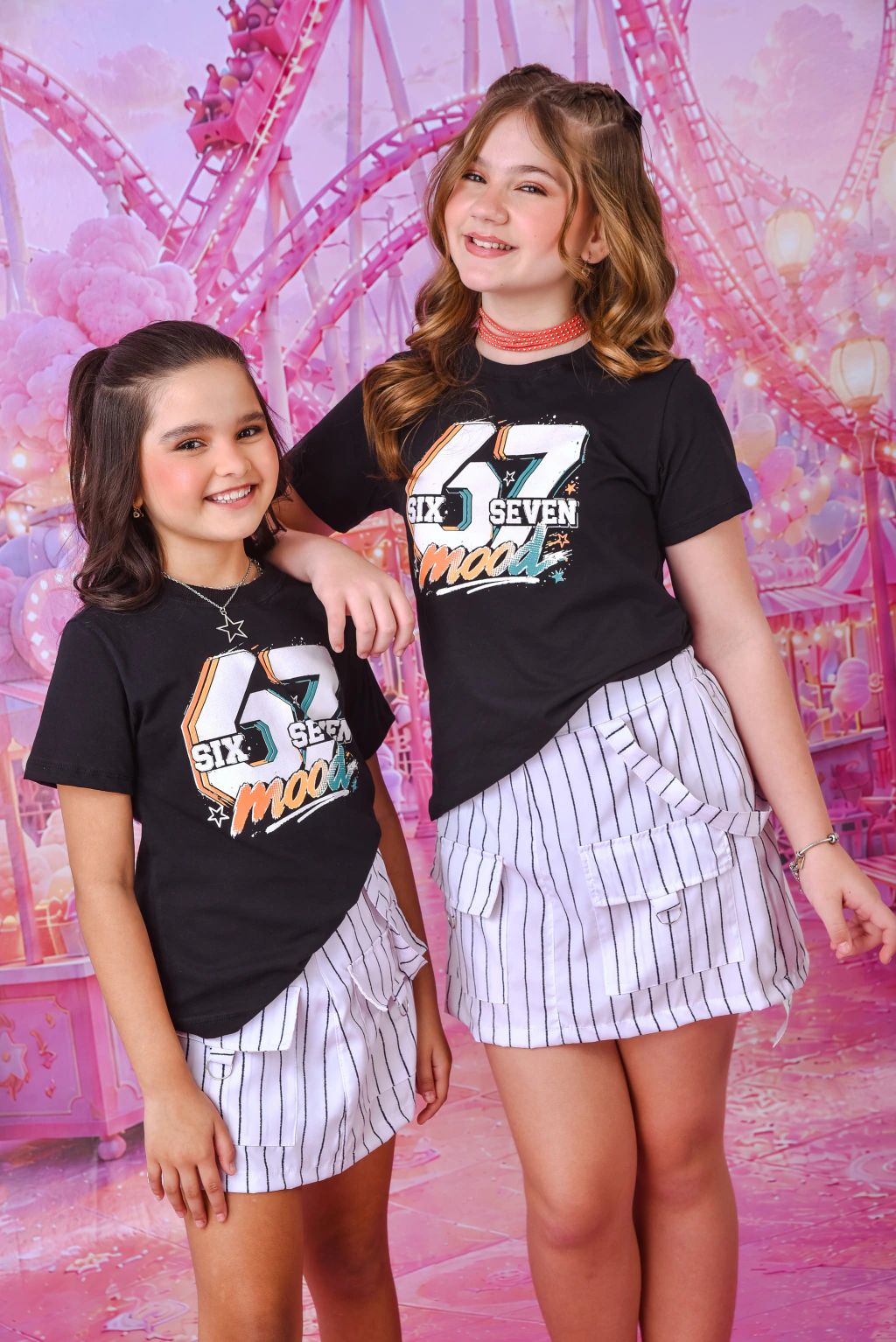 Conjunto Serena Preto e Branco