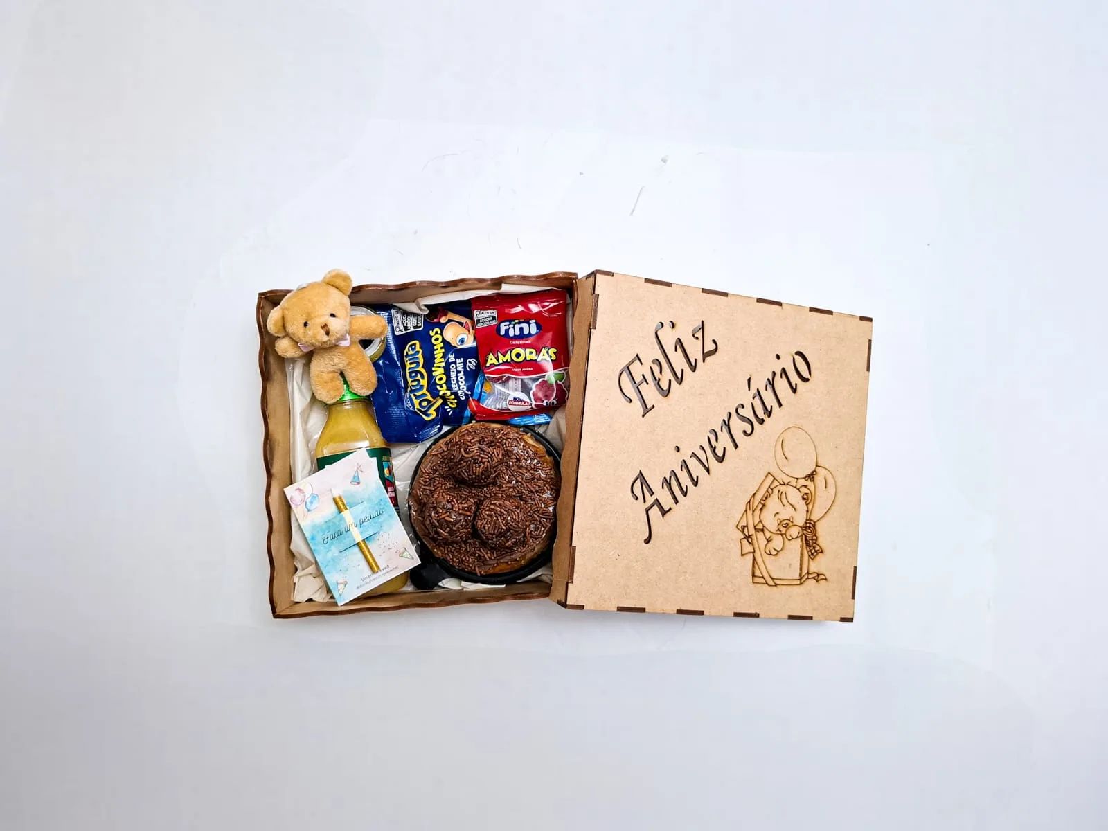 Caixa Feliz aniversário